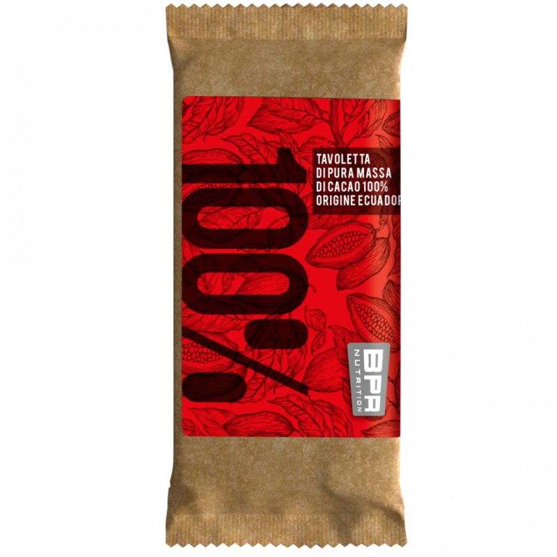 Tavoletta di Pura Massa di Cacao 100% 80g