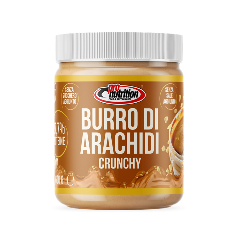 Burro d'Arachidi Crunchy 600g